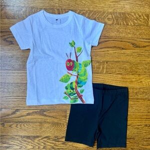 Monica + Andy ‘Very Hungry Caterpillar’ Crewneck and Bike Short Set
